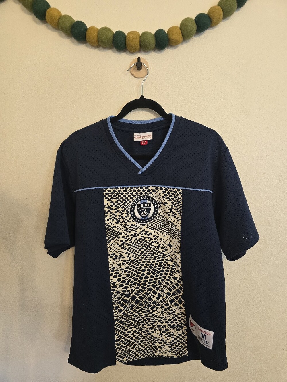 Mitchell and Ness Philadelphia Union Graphic Jersey Size Medium